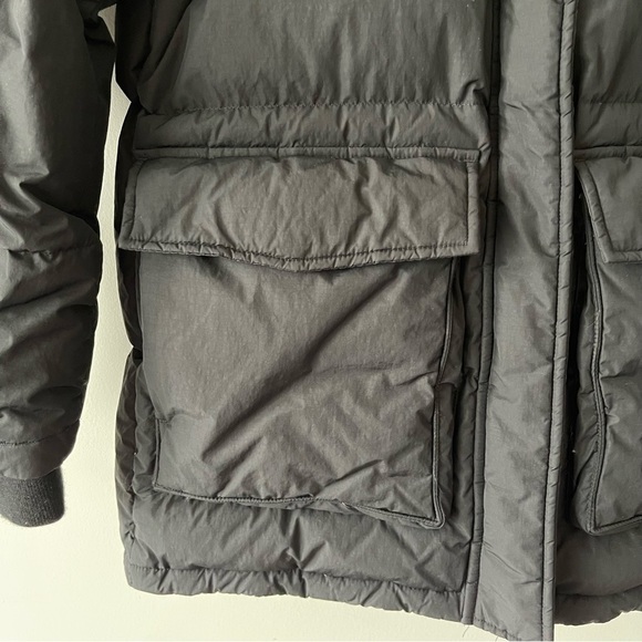 ❌SOLD ❌Aritzia Wilfred Free Archive Parka Hooded, quilted down parka black - Picture 5 of 16
